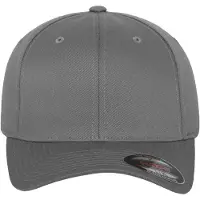Flexfit Wooly Combed Cap Grå 2XL Man