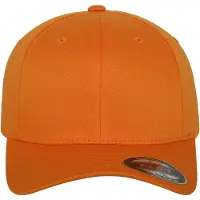 Flexfit Wooly Combed Cap Orange 2XL Man