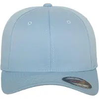 Flexfit Wooly Combed Cap Blå S-M Man