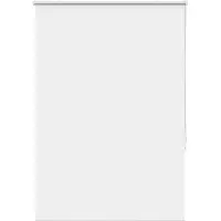 vidaXL Mörkläggningsrullgardin vit 115x130cm Tygbredd 110,7cm