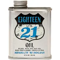 18.21 Man Made skägg-, hår- och hudolja - Absolute Mohogany 60 ml