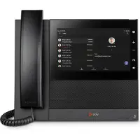 Poly CCX 600 Business Media Phone MS Fast telefon VoIP Touchscreen Multitouch Svart