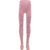 Ewers Strumpbyxa 'Regenbogen' marinblå / rosé / off-white