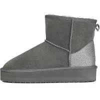 Gooce Boot 'Acacia' mörkgrå / silver