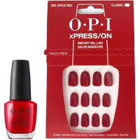 OPI xPRESS/ON Big Apple Red Lösnaglar 1 st Medium Red
