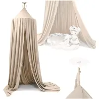 IKA Kapellgardin tipitält hängande beige