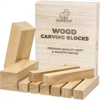 BeaverCraft Tools BeaverCraft BW10 Täljämne - Akacia