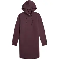 G-Star Logo Hooded Sweater Dress - Purple - Women