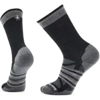 Smartwool U'S Outdoor Light Cushion Crew Socks, 250 svart/medium gråmelerad, M