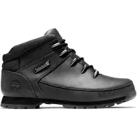 Timberland för män. TB0A2DUH0011 Euro Sprint läderstövlar svart (43.5), Hud, Karta, Nyckelband, Casual, Deportivo, Utomhus