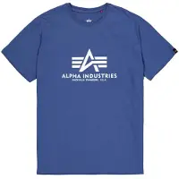 Alpha industries T-shirt lilamelerad / vit