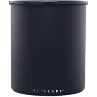 Airscape aromabehållare i galvaniserat stål, stor, svart matt