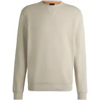BOSS för män. 50509323 Westart beige tröja (L), Casual, Bomull