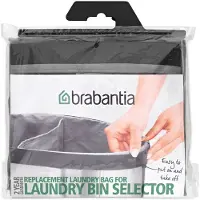 Brabantia 102387, 55 l, Oval, Bomull, Grå, 560 mm, 800 mm