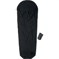 Cocoon Mummy Liner Merino Wool Black