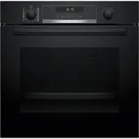 Bosch Serie | 6 HBG578EB7 - Ugn - inbyggd - Wi-Fi - fördjupning - bredd: 56 cm - djup: 55 cm - höjd: 58.5 cm - med självrengöring - Klass A+ - svart