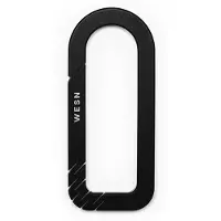 WESN CB, SN08-1, Black Titanium, carabiner