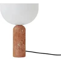 New Works Bordslampa , Kizu Small, Brun / rost, Vardagsrum, Marmor, Design