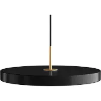 UMAGE Design pendellampa Asteria Plus Medium, dimbar, Svart, Vardagsrum / matsal, Metall, Design, Pendellampa
