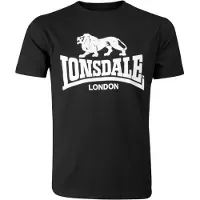 Lonsdale Logo T-shirt Med Korta ärmar