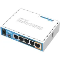 Mikrotik RouterBOARD hAP ac lite RB952UI-5AC2ND - Trådlös åtkomstpunkt - 100Mb LAN - Wi-Fi 5 - 2.4 GHz, 5 GHz - Likström