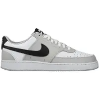 Nike Court Vision Low Grå Dimma Vit Svart Herr Sneakers HV0927-097 38.5