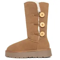 Gooce Snöboots 'CORNICE' brun / kastanjebrun