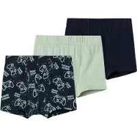 Name it Boxershorts - Noos - 3-pack - NmmTights - Dark Sapphire - - 4 år (104) - Boxershorts