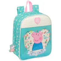 Safta Mini Peppa Pig Pretty Flowers 6l 27x33x10 Cm Ryggsäck