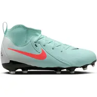 Nike Phantom Luna II Academy MG Mad Energy - Turkos/Atomic Red/Röd Barn - Multi Ground (MG), storlek 38