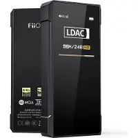 Fiio BTR7, 3,5 mm, AAC, SBC, 0,00055%, QCC5124, SBC, AAC, aptX, aptX-LL, aptX-HD, LDAC, Svart