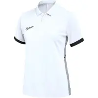 Nike Piké Dri-FIT Academy 25 - Vit/Svart/Wolf Grey Dam, storlek X-Large