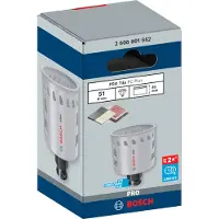 Bosch 2 608 901 562, Single, Borr, Mjukt? keramiskt väggkakel, Sten, Kakel, Svart, Grå, Hexskaft, 4 cm