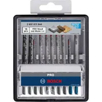 Bosch PJUKLELIS T borrset för trä och metall PRO 100 mm - 10 st
