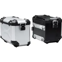 SW-Motech TRAX ADV L - Sidoväska. Aluminium. 45 l. Höger. Silver.