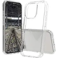 JT BERLIN BackCase Pankow Clear Backcover Apple iPhone 16 Pro Max Transparent Induktiv laddning 11089