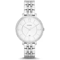 Fossil Klocka - - ES3545 - Kvinna - 36mm - Silver - Automatisk - Chic