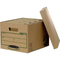 Fellowes R-Kive Earth - Förvaringsbox - brun