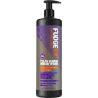 Fudge Clean Blonde Damage Rewind Violet Toning Shampoo 1000ml