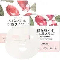 STARSKIN Masker Cloth-maskOrglamicFace Mask Pink Cactus 1 Stycke (82,00 kr / 1 Stycke)