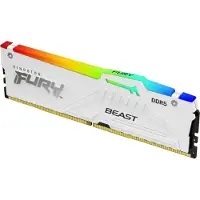 Kingston FURY Beast RGB - DDR5 - sats - 64 GB: 2 x 32 GB - DIMM 288-pin - 6000 MHz / PC5-48000 - CL30 - 1.4 V - ej buffrad - on-die ECC - vit