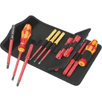 Wera Skruvmejselsats Kraftform Kompakt VDE 18 Universal 2 Tool Finder; 18 st.