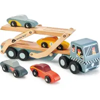 Tender Leaf Toys Träleksaker - Biltransport - - One Size - Bil