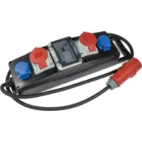 As Schwabe CEE uttagsfördelare S5+ 60804 400 V 16 A