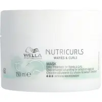 Wella Nutricurls Waves & Curls Mask Smoothing Mask For Wavy And Curly Hair