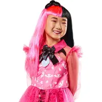 Monster High Maskeradkläder - Monster High - Draculaura Peruk - Svart/ - - One Size - Maskeradkläder