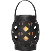 Star Trading Lykta Flame Lantern 16cm | svart []
