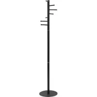MAUL Universal utskriftspapper kopieringspapper 9406290 MAULcaurus Antal krokar: 7 (Ø x H) 35 cm x 177 cm Metall, Stål Svart 1 st