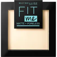Maybelline Fit Me Matt + Poreless Puder #105-Naturlig 8,5 g