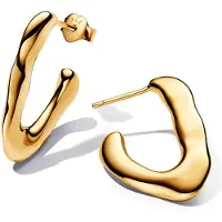 Pandora Essence 14k Gold-plated v-shaped creoler 263290C00